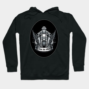 Live to Ride - Biker Life Hoodie